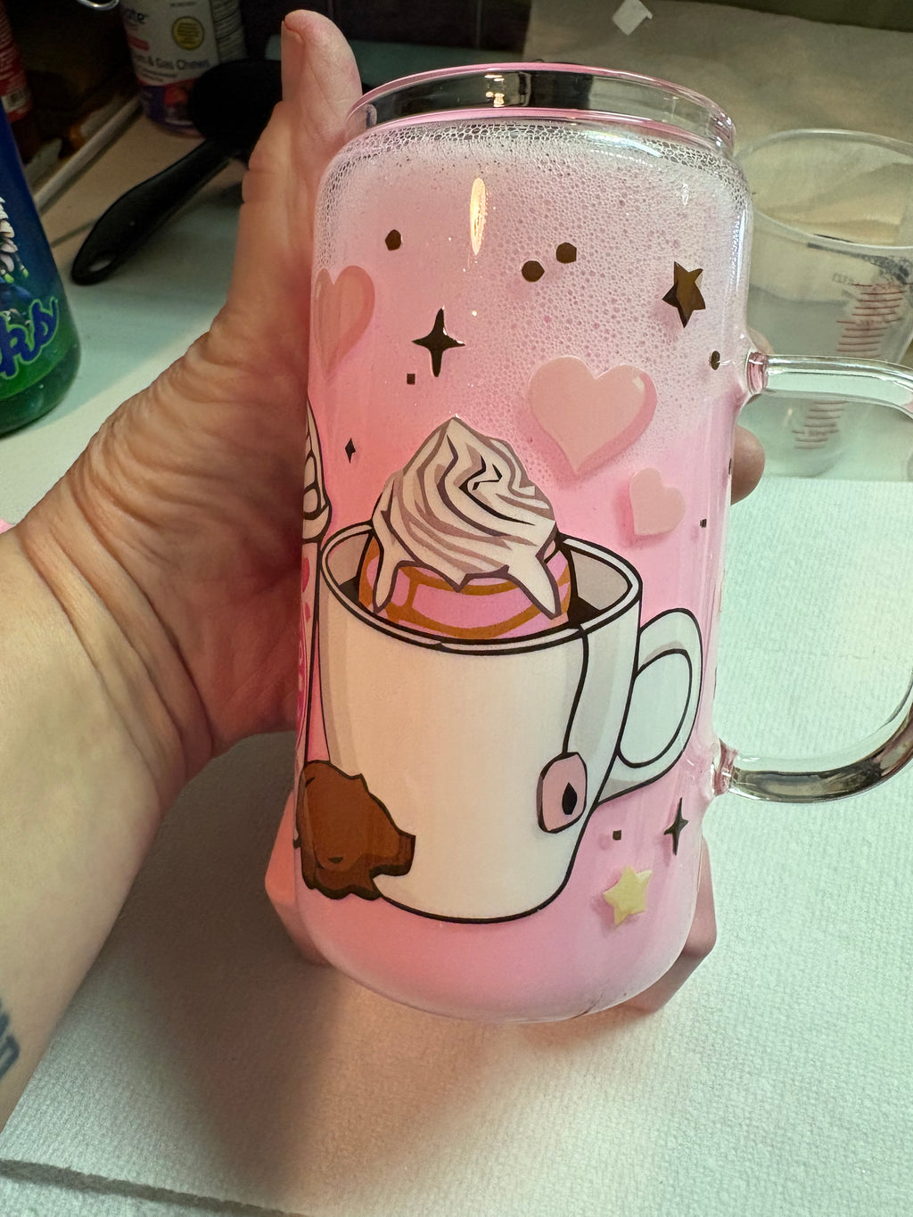 16 ounce glass