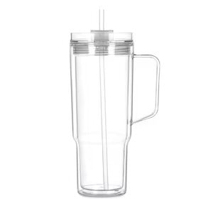 40 ounce acrylic with handle