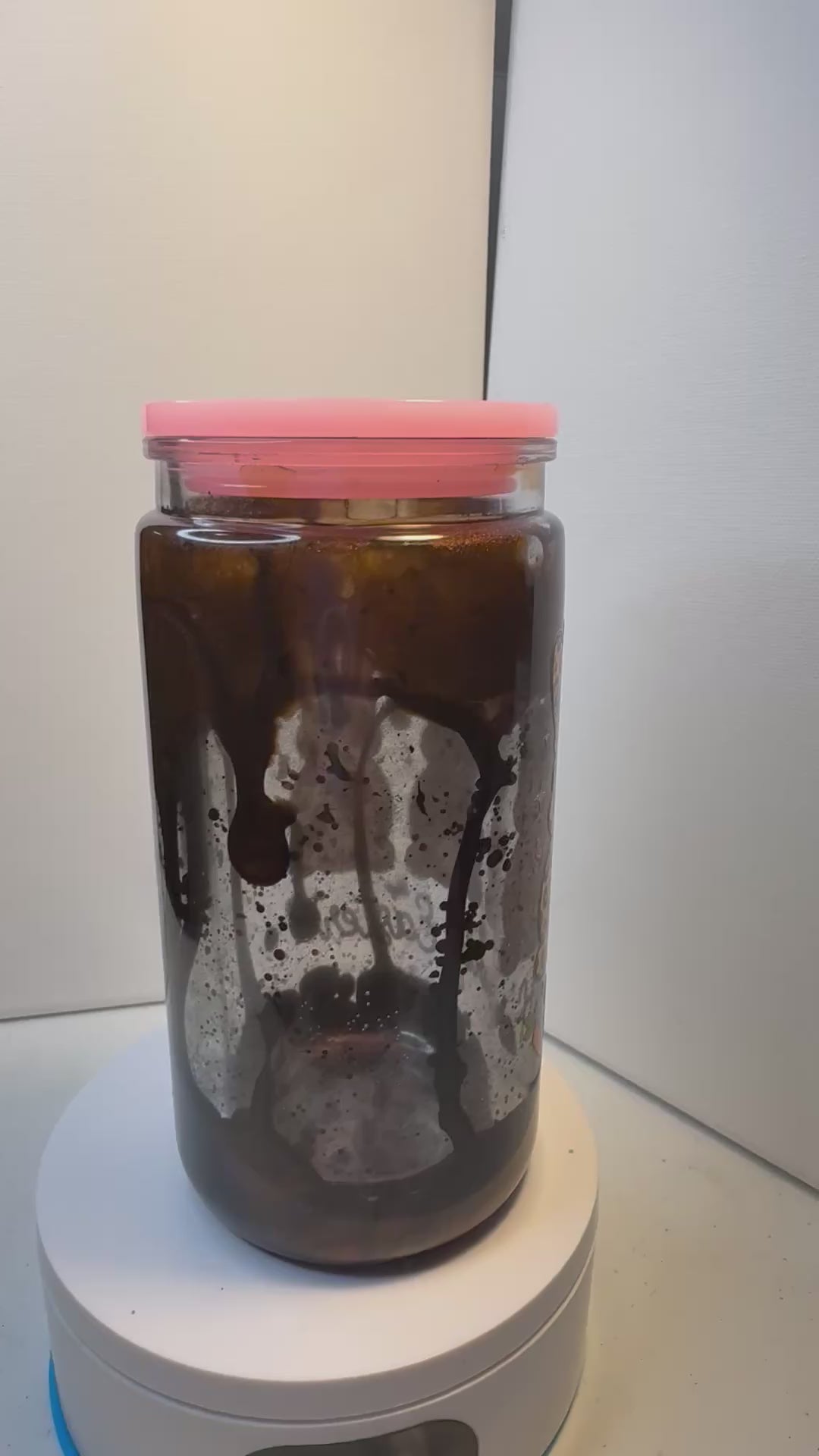 16 ounce premade brown lava Easter cup